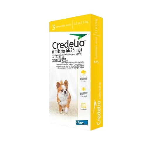 credelio 1.3 a 2.5 kg